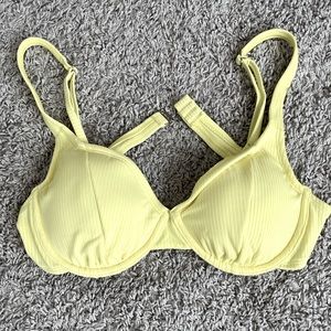 Light Yellow Bikini top